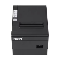 Imprimante thermique de reçus HOP E802 80 mm sans fil avec coupe automatique, imprimante de terminal 3 pouces pour la vente au détail et la restauration