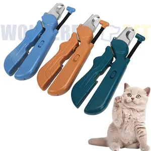 Wonderfulpet professionale multifunzione per animali domestici toelettatura strumenti per la toelettatura cane gatto pinza smerigliatrice con luce a LED UV Lam