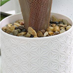 Vert queue de poisson palmier en pot <span class=keywords><strong>Camping</strong></span> Style plante intérieur fenêtre décoration aménagement paysager Style Tropical faux arbre Style Tropical - Product Image 6
