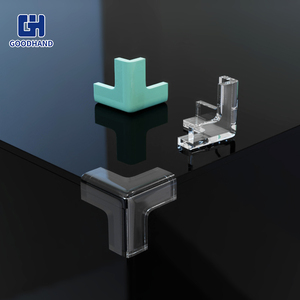 Coin de protection contre les chocs en plastique anti-collision pour meubles en forme de T - Product Image 1
