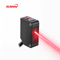 Sensor Jarak Laser Industri 2m Jarak Deteksi Npn Pnp Sensor Laser TOF