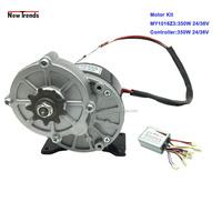 Kit de moteur de 24V/36V, 350W pour vélo électrique ebike, MY1016Z3, avec contrôleur