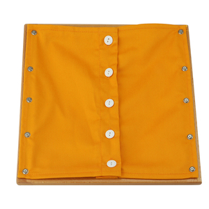 Pr003/7 bằng gỗ giáo dục trẻ em Đồ chơi nút nhỏ mặc quần áo khung Montessori Chất liệu - Product Image 2