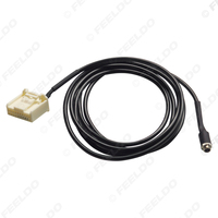 150cm 3.5mm prise AUX-IN femelle vers câble Audio à prise 20Pin pour Toyota Camry/RAV4 Extension voiture CD Radio adaptateur de fil AUX