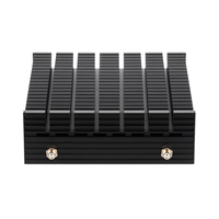 Mini ordenador Pc barato de fábrica Intel Celeron Win 10 Nuc Nano sin ventilador Industrial Mini Pc ordenador de escritorio todo en uno