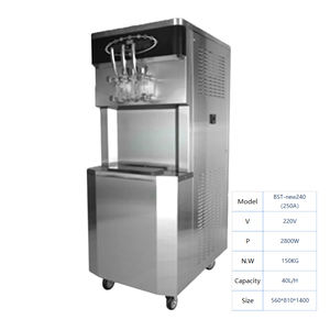 Máquina de Helado Suave de Alta Resistencia con Bomba para Sabores de Frutas, Uso Comercial, Equipo Profesional de Venta - Product Image 3