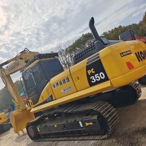 Mini excavatrice Komatsu PC350Us utilisée de haute qualité importée avec des composants de base moteur boîte de vitesses pompe à engrenages portant PLC - Product Image 2