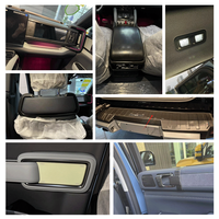 Accessoires pour BYD FangChengBao Leopard 5 Denza B5, décoration modifiée, motif en fibre de carbone, accessoires intérieurs et extérieurs de voiture
