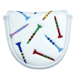 Couvre-têtes de clubs de golf en cuir avec logo personnalisé pour driver et <span class=keywords><strong>putter</strong></span> - Product Image 2