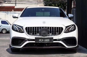 Copertura Presa d'Aria Anteriore in Fibra di Carbonio Stile <span class=keywords><strong>B</strong></span> per Mercedes Benz <span class=keywords><strong>Classe</strong></span> E W213 E63 E63S AMG 2016-2020 - Product Image 6