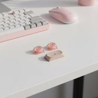 Custom Keycaps Classic Keycap Set Cherry Profile Aesthetic Design Keycap Set Durable PBT Keycaps for Mechanical Keyboards
