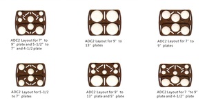 Тарелки для хранения в отеле/тележка для посуды/несколько спецификаций - Product Image 5