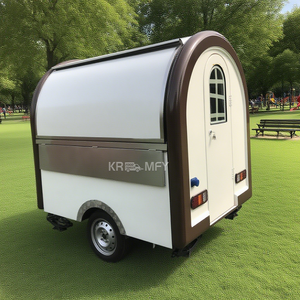 Remorques à glaces personnalisées aux normes américaines, entièrement équipées, chariots mobiles, camion de restauration avec fenêtre de service commerciale - Product Image 1