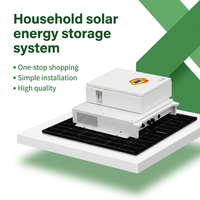 Système de stockage d'énergie fiable Smart BMS 5 KWH avec énergie solaire de 3 kW pour l'alimentation électrique d'urgence des ménages