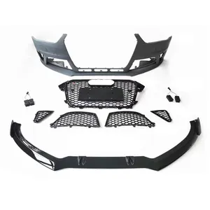 car bodikits CA style PP ABS material Auto modified front bumper with grill for Audi A4 B85 S4 style bodykit 2013 2014 2015 2016