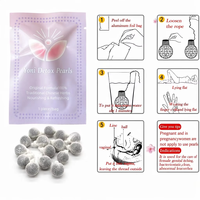 Comprimés effervescents antibactériens à base de plantes pour le contrôle des odeurs, nettoyants, de forme ronde, avec cordon de tirage, conception personnalisée OEM, pour l'hygiène intime féminine