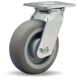 44 Series Heavy Duty Top Tấm Xoay Phanh Màu Grey Tpr Caster Đôi Bóng Raceway Cấu Trúc <span class=keywords><strong>Container</strong></span> Các Bộ Phận Phụ Kiện - Product Image 1
