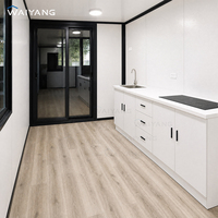 Maison conteneur préfabriquée complète et extensible de 20, 30 ou 40 pieds avec salle de bain, maison pliable modulaire
