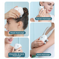 Masseur électrique rechargeable pour le cuir chevelu et le corps OEM & ODM Masseur de tête étanche pour le traitement du cou et du corps