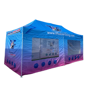 Biểu tượng tùy chỉnh in đầy đủ màu sắc 10x20 nhiệm vụ nặng nề nhôm tán lều cho thể thao ngoài trời hoặc sử dụng trong nhà - Product Image 3