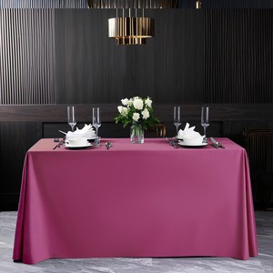 Dailu - Mantel Rectangular de Satén de Poliéster Reutilizable de Alta Calidad Personalizado al por Mayor para Banquetes, Eventos y Decoración - Product Image 6