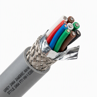 Doppelt Abgeschirmtes Mehradriges 18AWG Verzinntes Kupfer PVC-Mantel 300V Flexibles Abgeschirmtes Kommunikations-Elektrokabel