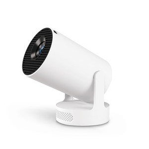 <span class=keywords><strong>Mini</strong></span> projecteur domestique LCD HY300ULTRA à ultra courte focale, 170 lumens ANSI, HD 4K, <span class=keywords><strong>Android</strong></span> 11 <span class=keywords><strong>OS</strong></span>, LED, 8 Go de stockage, portable, Internet - Product Image 1
