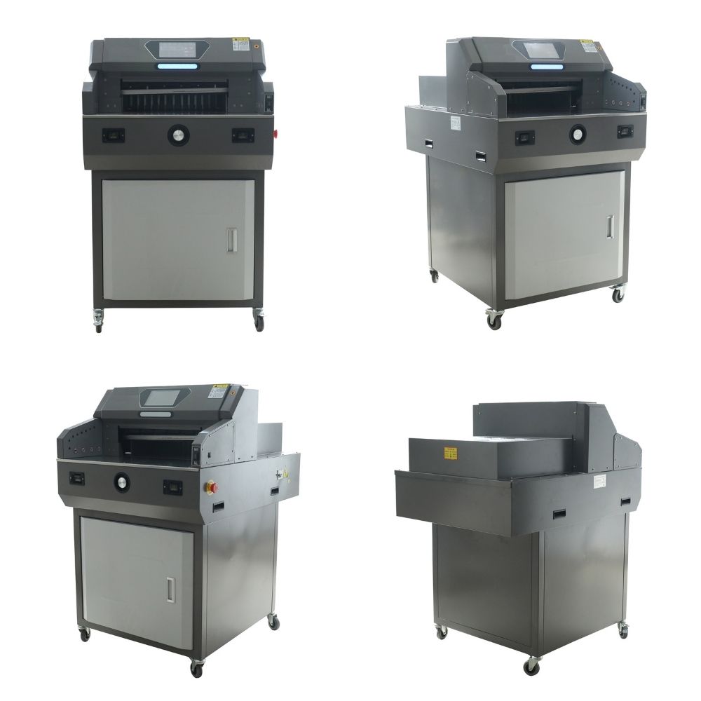 E4908T Electric Paper Cutter Machine Higher Efficiency Lower Noise Faster Speed