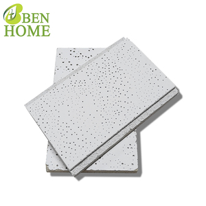 Panneau de <span class=keywords><strong>plafond</strong></span> acoustique en fibre minérale Rh90 suspendu par <span class=keywords><strong>isolation</strong></span> thermique efficace pour <span class=keywords><strong>plafond</strong></span> - Product Image 1
