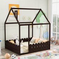 Lit de maison pour enfants, meuble de rangement, bon vente