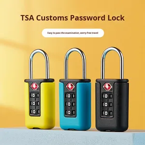 Nouveau <span class=keywords><strong>cadenas</strong></span> à combinaison TSA mini color block pour bagages de voyage, fabriqué en Chine, modèle TSA336 - Product Image 1