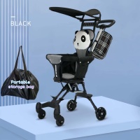 Poussette de bébé multifonction simple en gros facile à plier et à transporter avec des fonctionnalités réglables pour les enfants