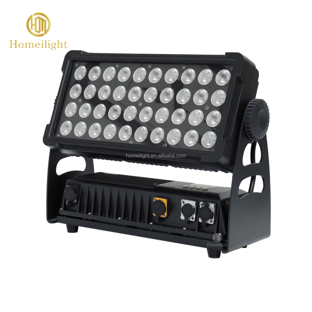 IP65 Waterproof RGBW 4in1 Led Flood Garden Flood Lights Outdoor 40pcs Led Flood Lighting for Stage Show