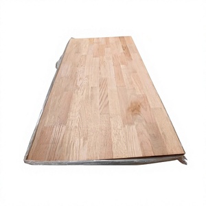 Plateaux de table à manger en chêne rouge nord-appalpanais écologique, assemblés par joint de doigt, de fabrication américaine - Product Image 6