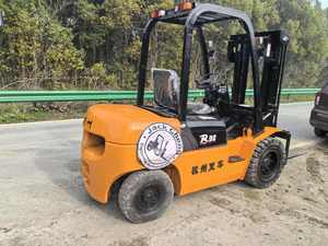 Montacargas Diésel Usado de 3 Toneladas, Bajo Precio, HeFei, con Motor de Combustión Interna, Caja de Cambios y Rodamientos - Product Image 6