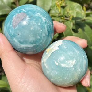 Esfera de Cristal Ecológica al por Mayor, Azul Cielo Natural para Decoración y Sanación por CrystalHola - Product Image 4