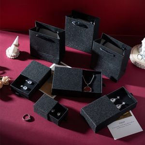 Wholesale Luxury New Design Custom Square Gift Cardboard Stackable <b>Storage</b> Rigid Slide Drawer <b>Boxes</b> for Packaging - Product Image 2