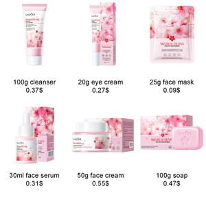 SADOER Coffret Cadeau Cosmétique 6 Pièces à la Cerise et Nicotinamide pour Rajeunissement, Nourrissage et Éclat de la Peau - Product Image 5