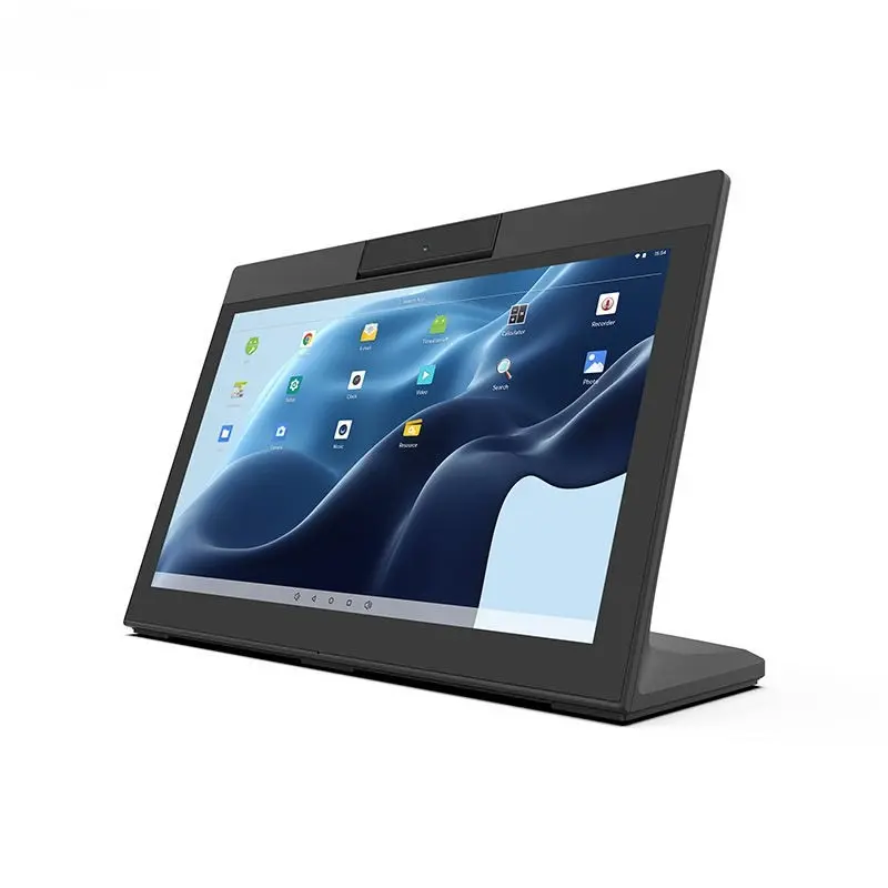Transporte rápido L forma 10,1 14 15,6 polegadas Touch tablet com Rk3288 Rk3566 Rk3568 Rk3399 Rj45 Nfc POE Desktop Tablet