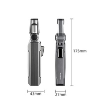 Briquet torche de soudage gonflable en métal avec logo personnalisé pour cadeau de la Saint-Valentin