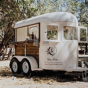 2025 Trailer Type Mobile Fast <b>Food</b> Concession Trailer Ice Cream <b>Roll</b> Horse Box <b>Food</b> Trailer with VIN Number - Product Image 1