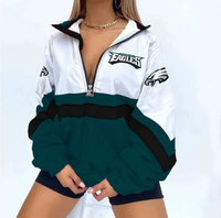 Équipe de football personnalisée impression 3D Buffalo Bills Chiefs City Texans Zip Jackets Bomber Fashion Pullover Jacket
