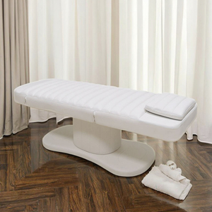 Luxurious Customized Color 3 Motor <b>Electric</b> Massage Bed Modern Design Eyelash Facial Bed for Cosmetic Beauty Salon - Product Image 3