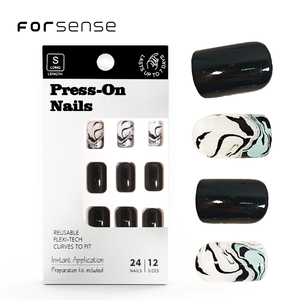 2025 design individuel personnalisé abs presse sur ongle pointe art fantaisie <span class=keywords><strong>faux</strong></span> <span class=keywords><strong>ongles</strong></span> fournitures en gros court carré <span class=keywords><strong>faux</strong></span> doigt ongle <span class=keywords><strong>pas</strong></span> <span class=keywords><strong>cher</strong></span> - Product Image 1