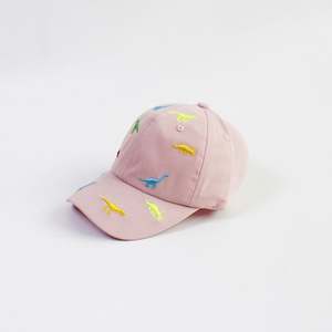 Venta al por mayor bordado dinosaurio lindo bebé sombrero personalizado niños gorra de béisbol - Product Image 6