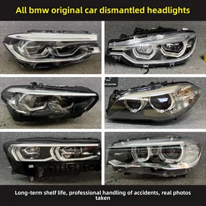 Conjunto de Faros Delanteros Originales Usados de Alta Calidad para <span class=keywords><strong>BMW</strong></span> <span class=keywords><strong>Serie</strong></span> 1 F20, <span class=keywords><strong>Serie</strong></span> 3 F35, <span class=keywords><strong>Serie</strong></span> 7, X1, X3, X5, X6, <span class=keywords><strong>320</strong></span>, 525, 730, Color 6000k - Product Image 6