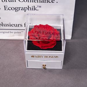 Otros versary ay Anniversary ededding iift Ried nnchanted reserved lower orever terternal OSE in crycrylic Ox ox - Product Image 3