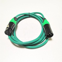 Connecteur usb pour Microphone personnalisé, 3 broches, pièces, Jack Audio XLR mâle à XLR femelle câble DMX