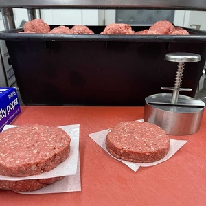 Outil de cuisine pour barbecue en acier inoxydable, kit manuel, moule à sandwich, presse à hamburger, machine à faire des galettes de viande - Product Image 6