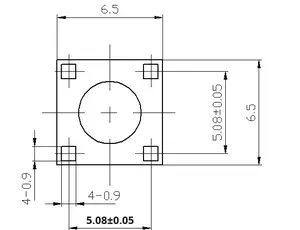Für SMA-weiblicher gerader Löttyp mit langem Stift für HF-Anwendung Edelstahl gehäuse für Leiterplatte - Product Image 5